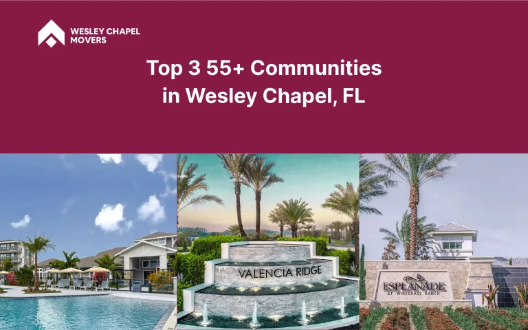 Top 3 55+ Communities in Wesley Chapel, FL