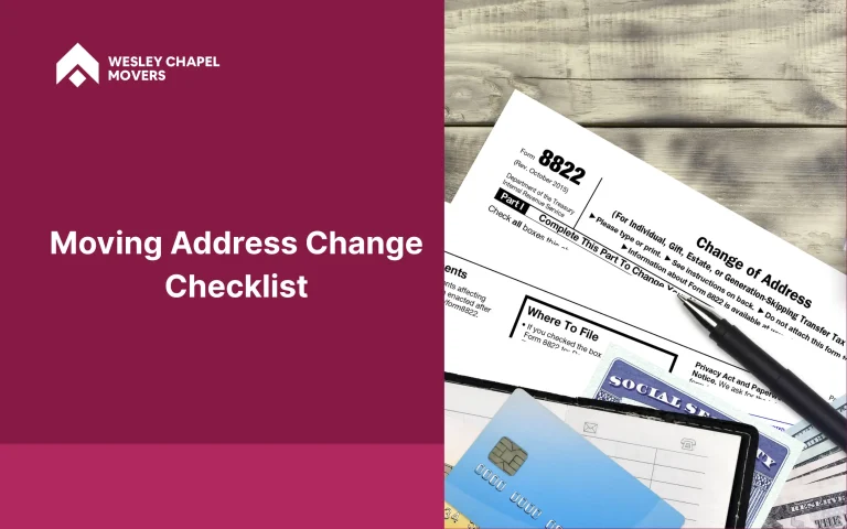 Moving Address Change Checklist